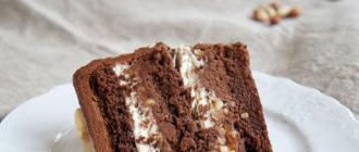 Пошаговый классический рецепт торта сникерс с фото