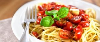Спагетти с сыром Макароны с сыром пармезан рецепт